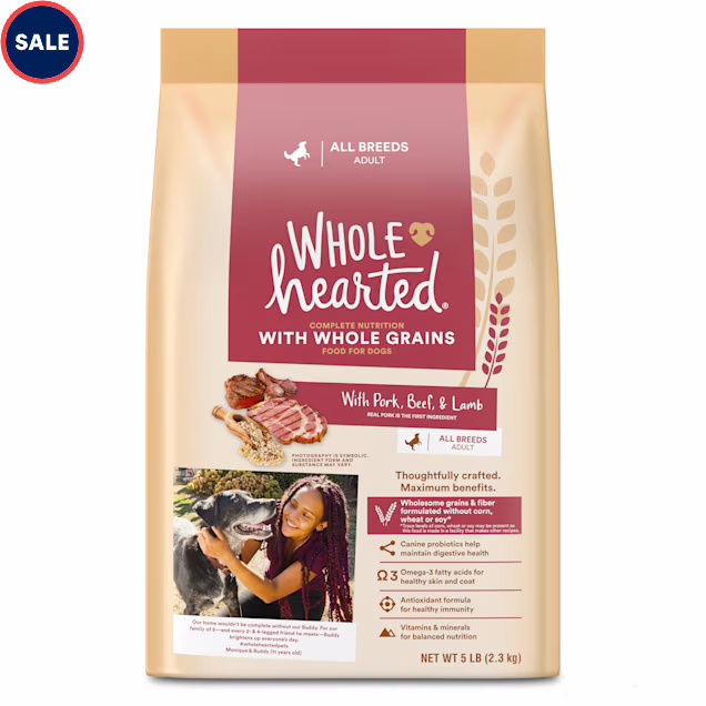 Wholehearted food for dogs cheap